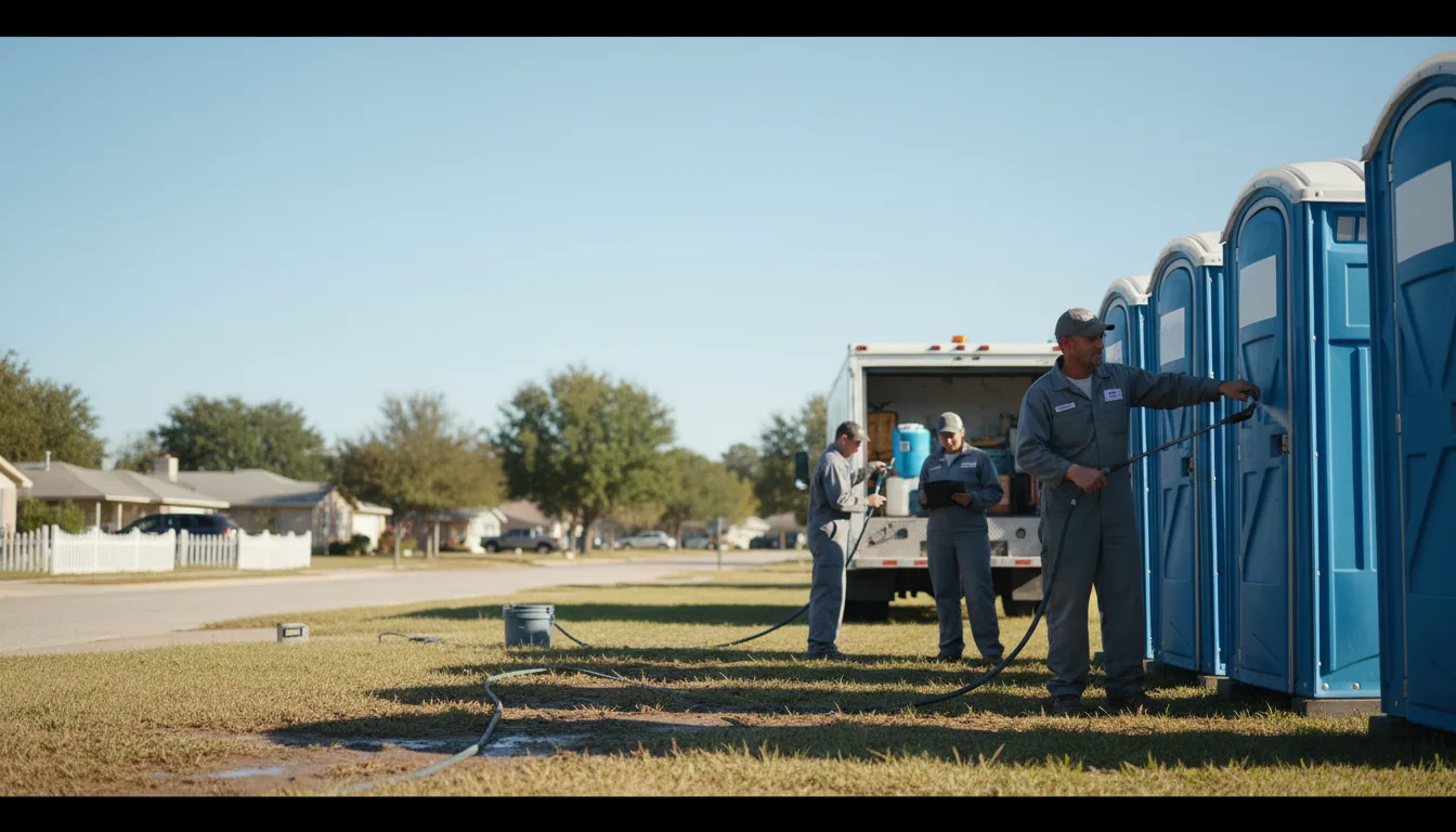Long-Term Portable Toilet Rental in Chicago Ridge, IL near me